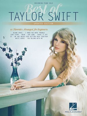 cover image of Best of Taylor Swift--Beginning Piano Solo